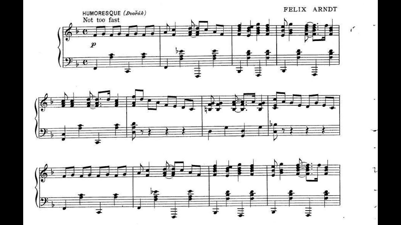 Felix Arndt - Desecration (Rag-Humoreske)
