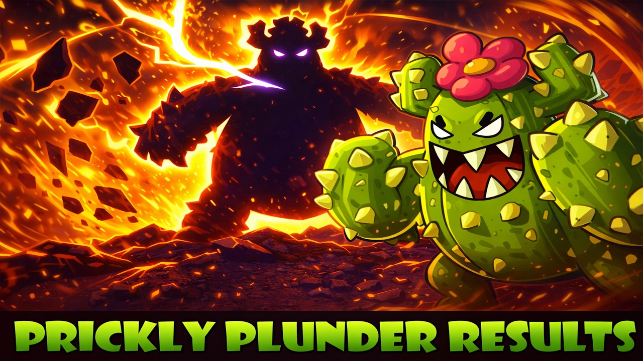 Bounty Bash Prickly Plunder Event Results