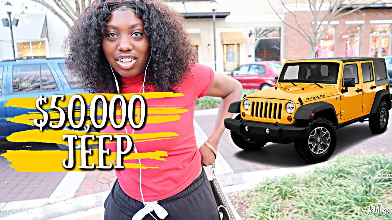 She Wants A $50,000 Jeep