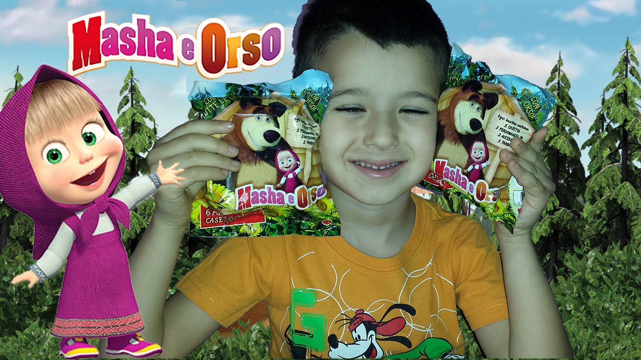 EDICOLA #46: Blind bags le casette di  Masha e Orso!!!