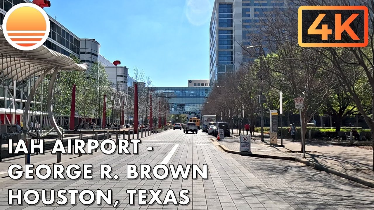 IAH Airport Houston to George R Brown Convention Center in Houston, Texas! Drive with me!