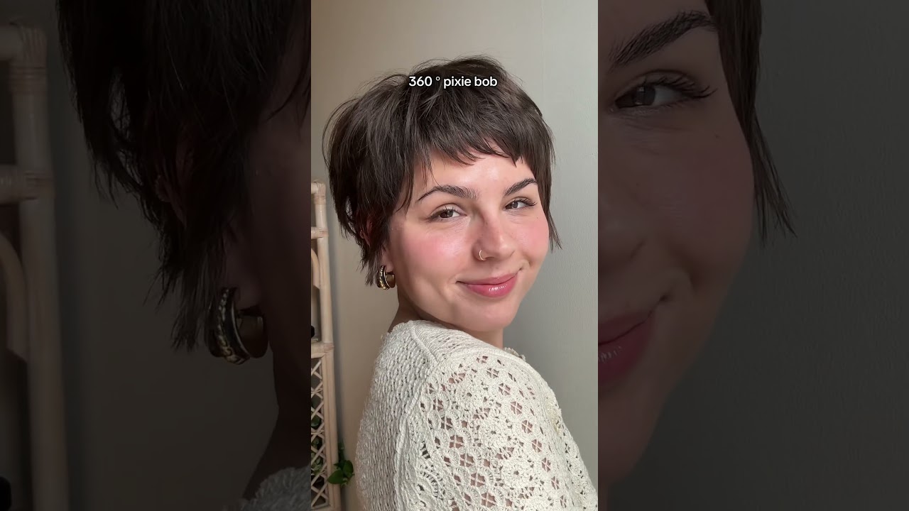 360 degree pixie bob inspo for your next short cut 🤭✨