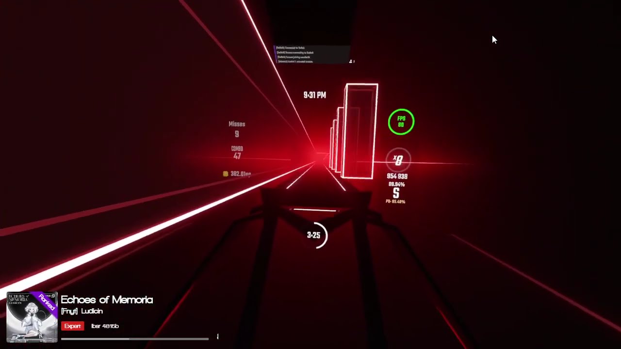 Echoes of Memoria 11★ 85.84% 351pp | Beat Saber