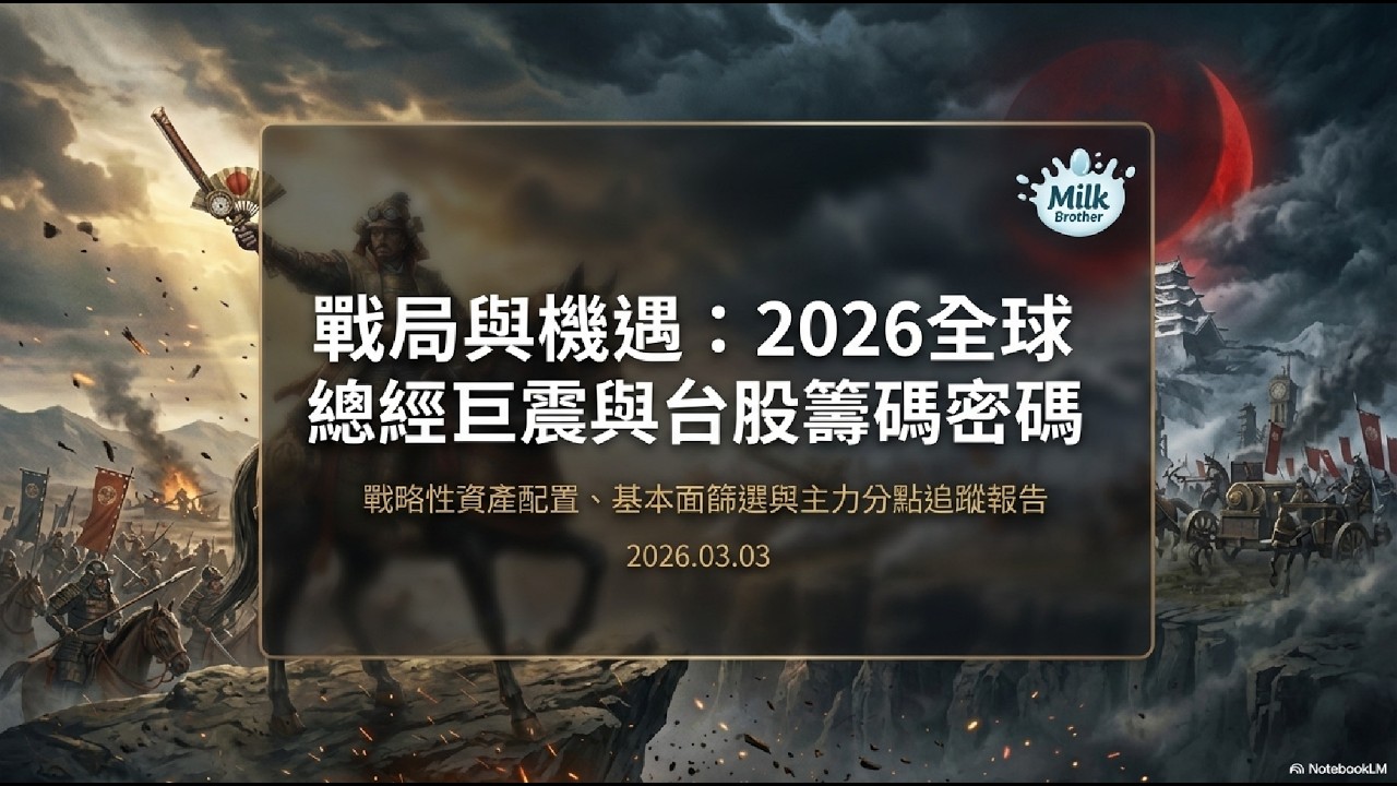 2026年3月全球金融崩盤？台灣投資者必看的市場危機