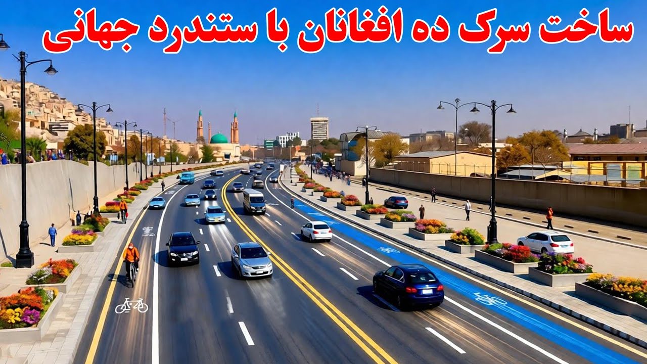 پیشرفت کار سرک جوی شیر الی ده افغانان با ستندرد های بین المللی | Kabul roads