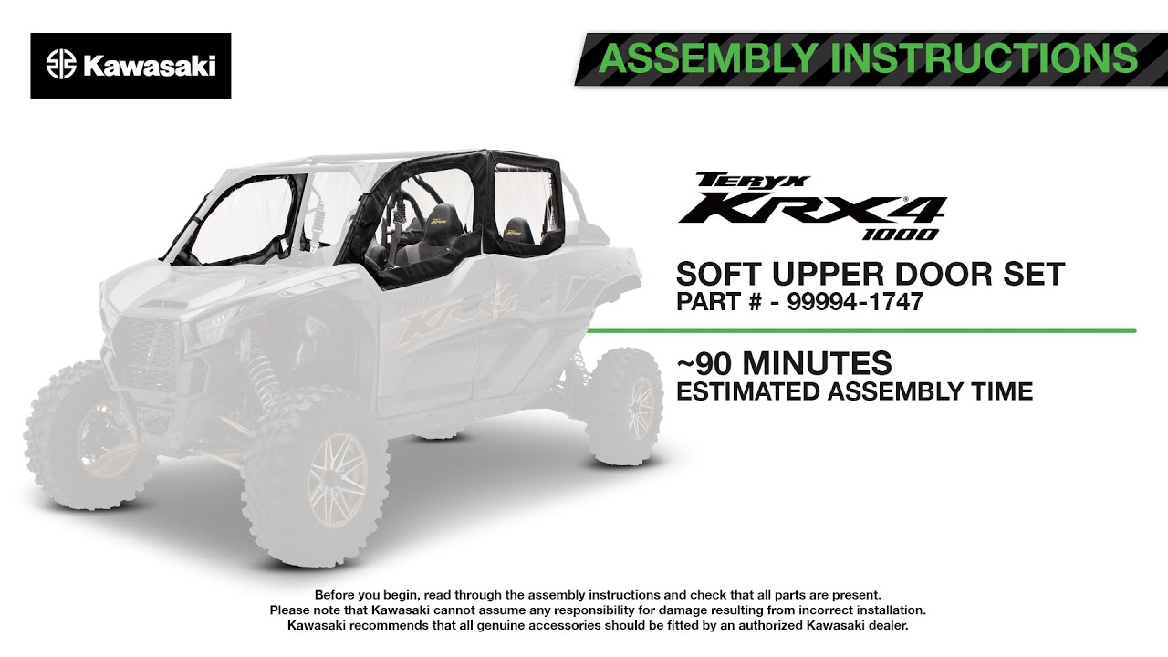 99994-1747 Soft Upper Door Set - Installation Video