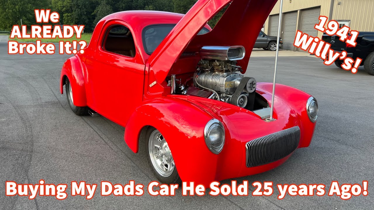 Покупаю машину отца, которую он продал 25 лет назад! Willys Coupe Big Block Chevy 671 1941 года! ...
