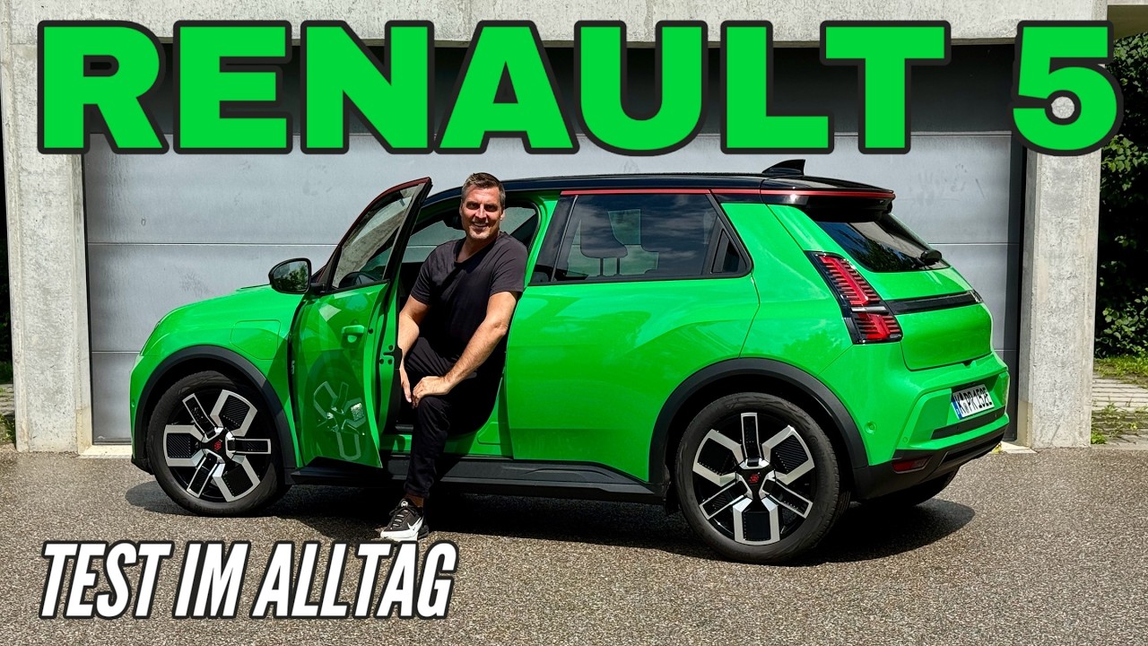 RENAULT 5 E-TECH 2025: Test | Autobahn | Reichweite - was kann der Elektro-Kleinwagen?