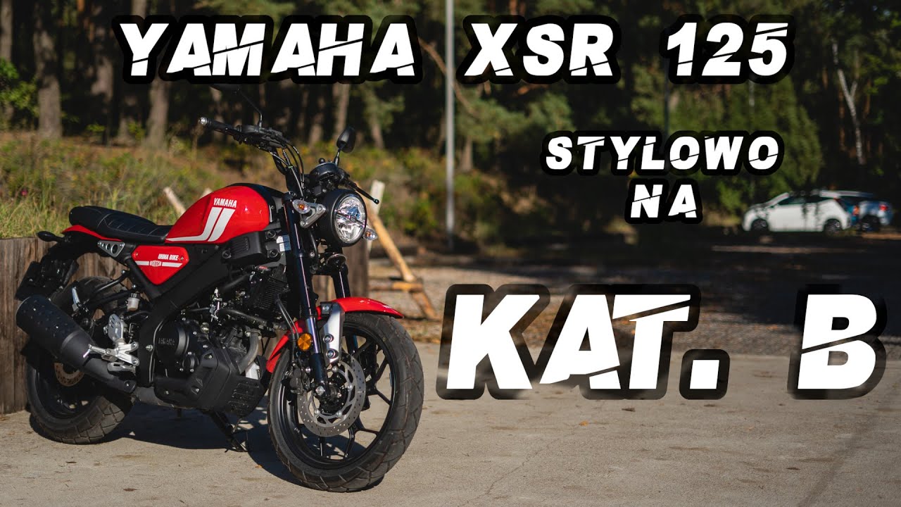 Yamaha XSR 125 - Stylowo na Kat. B/A1