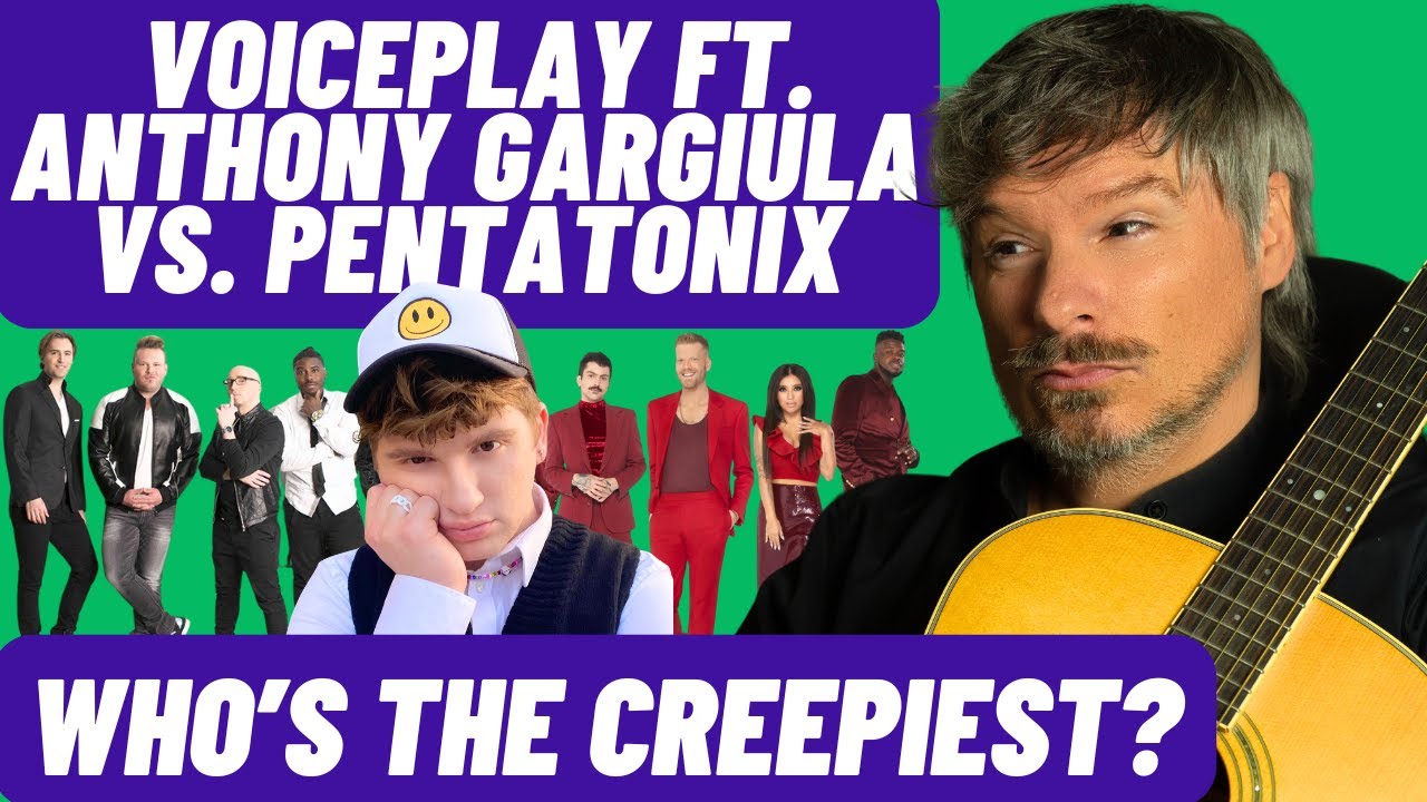 PRO SINGER'S first REACTION to VOICEPLAY FT. ANTHONY GARGIULA VS. PENTATONIX - CREEP