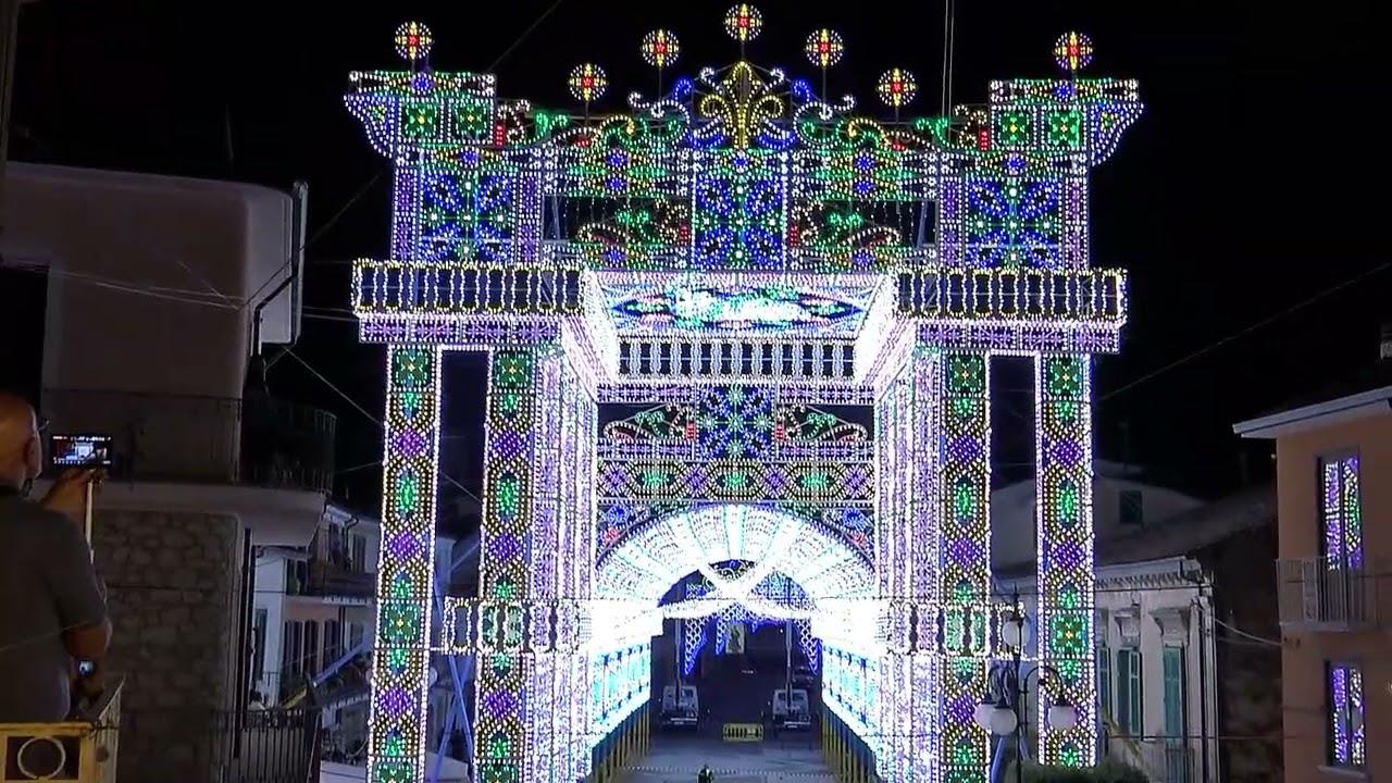Luminarie sonore - Montefalcione 25-8-2022-