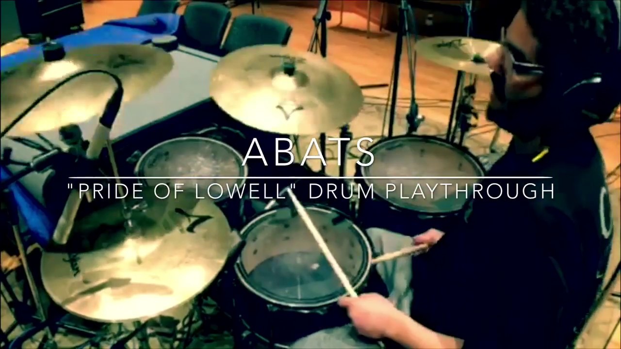 Nick Sargent recording drums to &ldquo;Pride&rdquo; by Abats