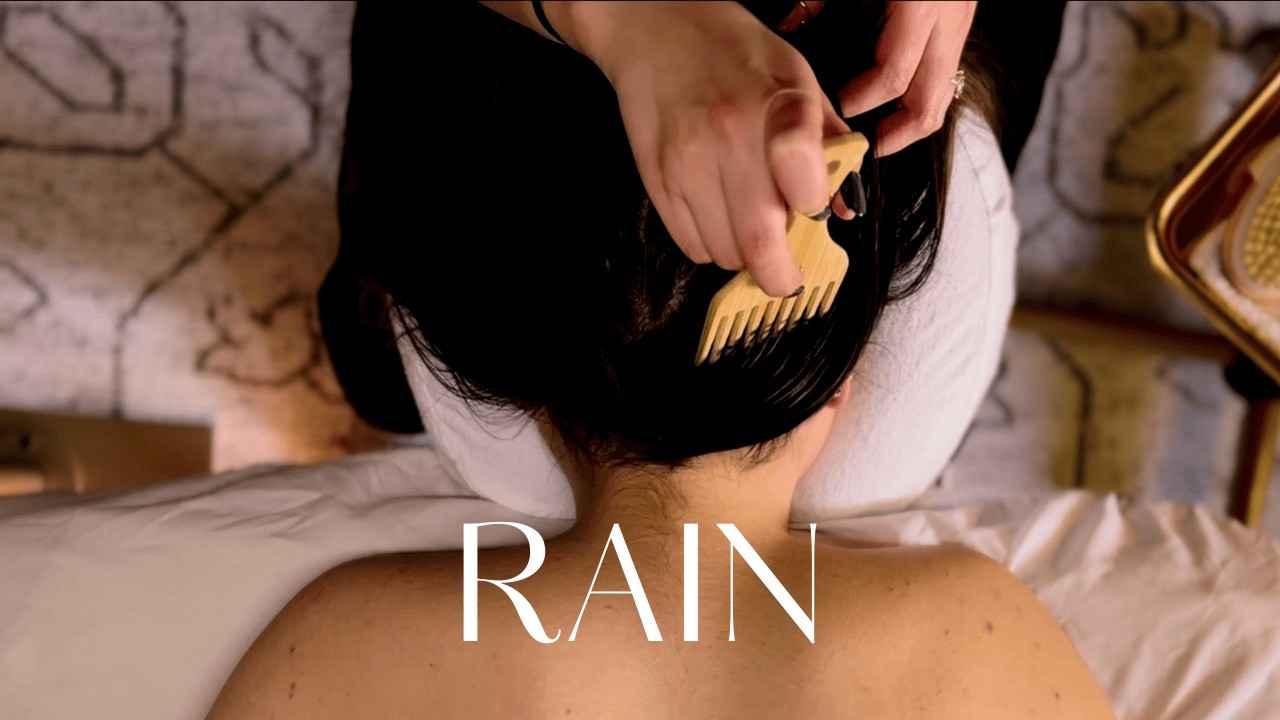 ASMR The Gentlest Back Massage for Relaxation [No Talking]