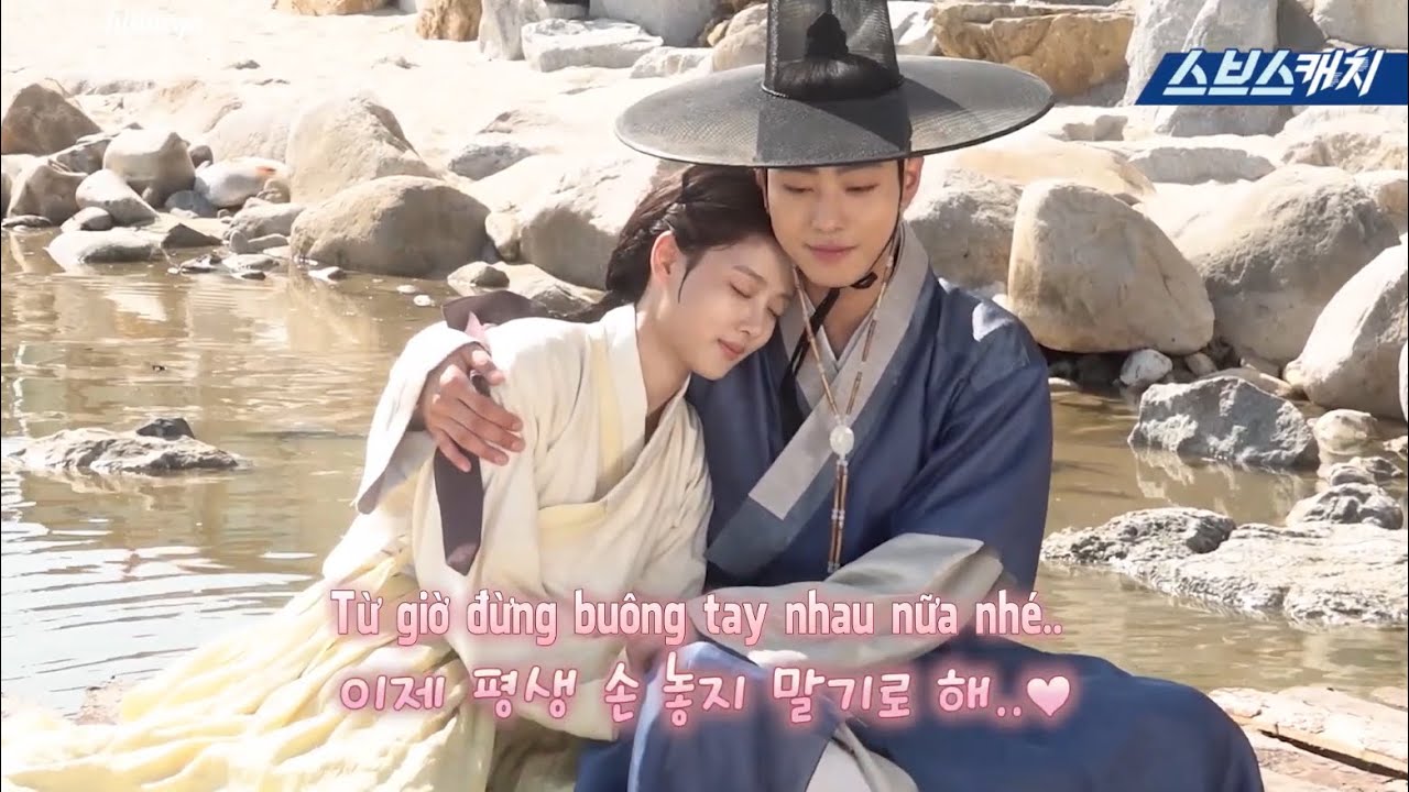 [Vietsub] Bầu trời rực đỏ | Hậu trường tập 15 -16 | Lovers of the red sky | Behind the scenes (bts)