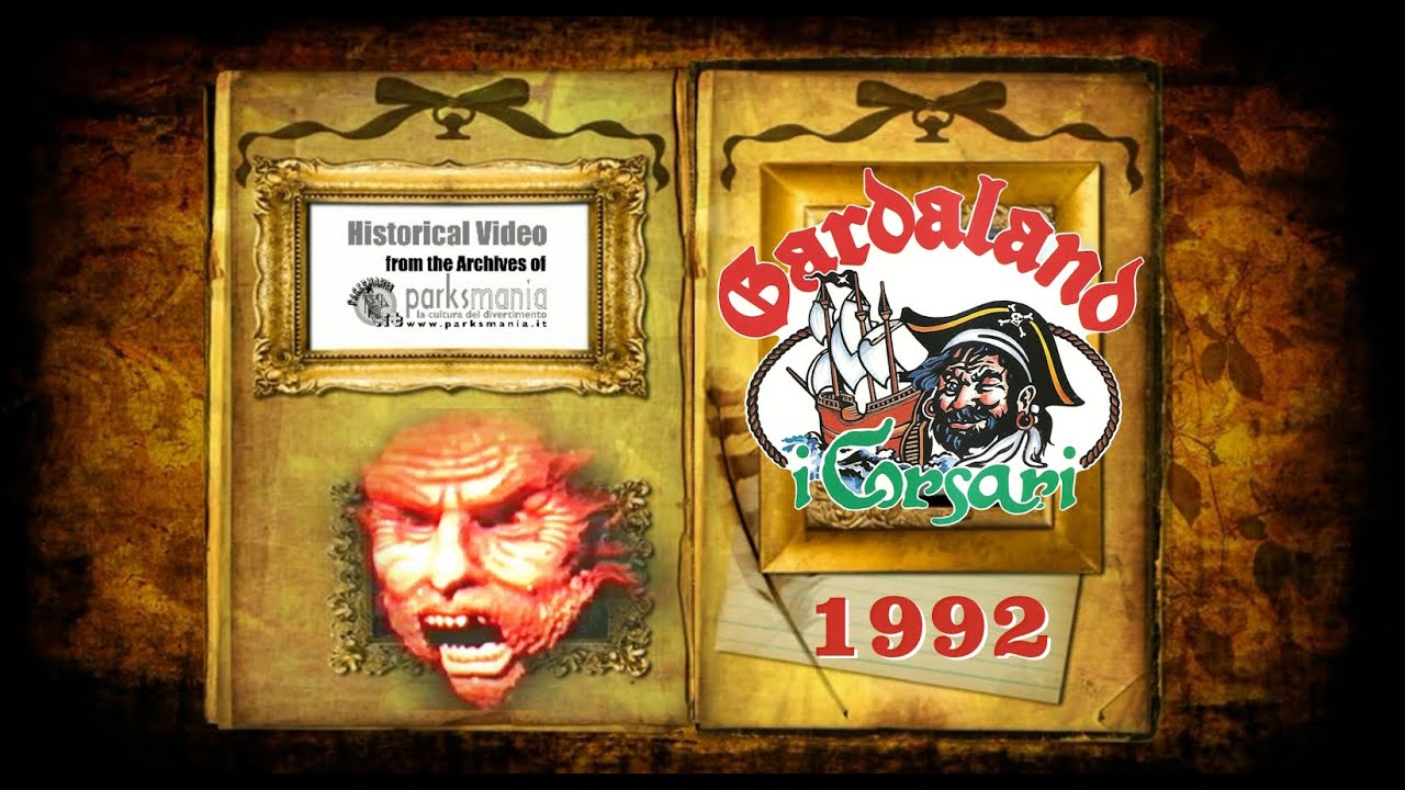 Gardaland (1992): I CORSARI Historical video