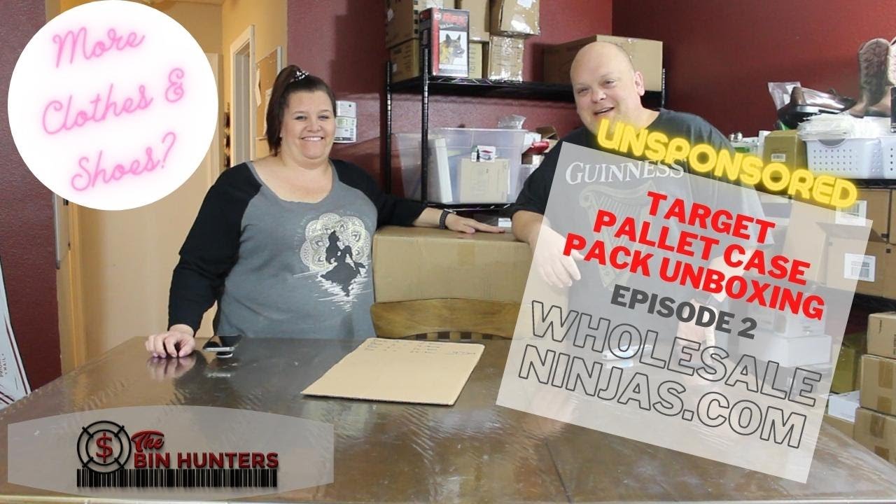 WholesaleNinjas.com - Target Case Pack Pallet Unboxing - Episode 2