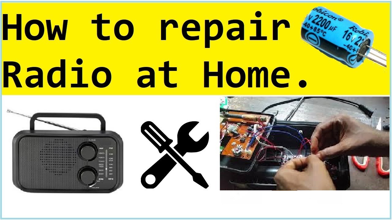 How to repair radio at home