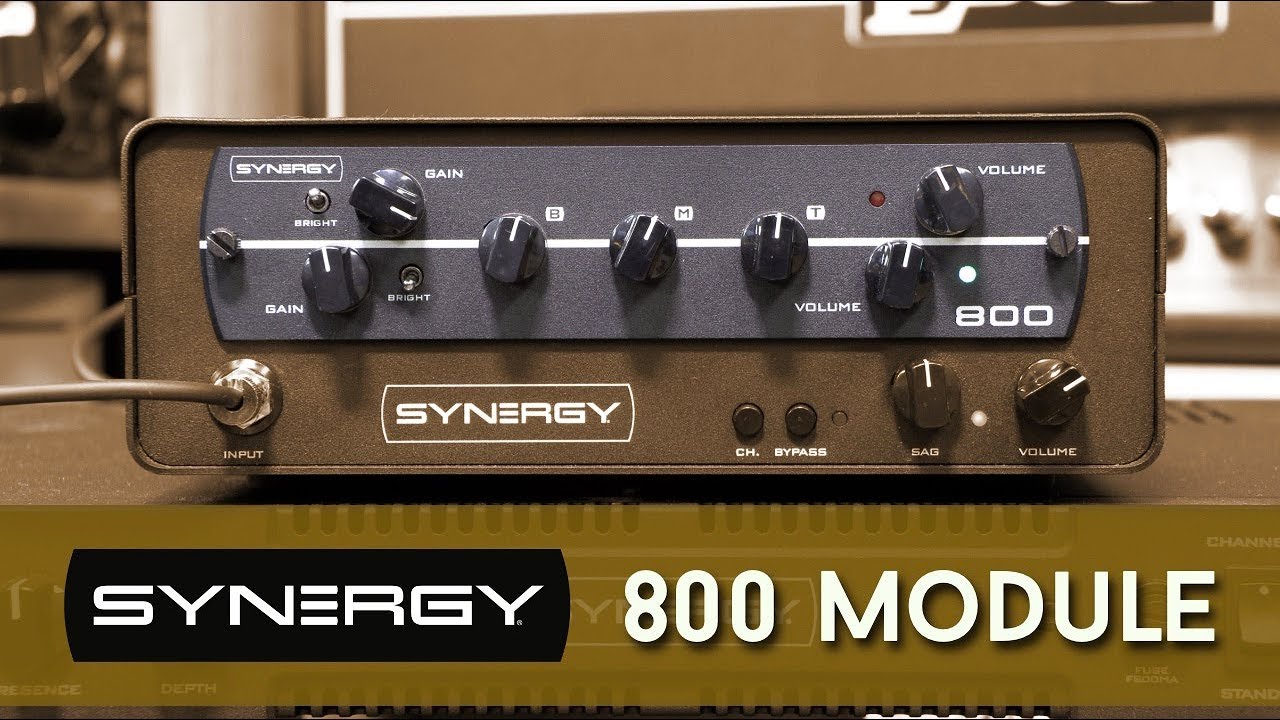 Synergy 800 Module Demo (5 different setups)