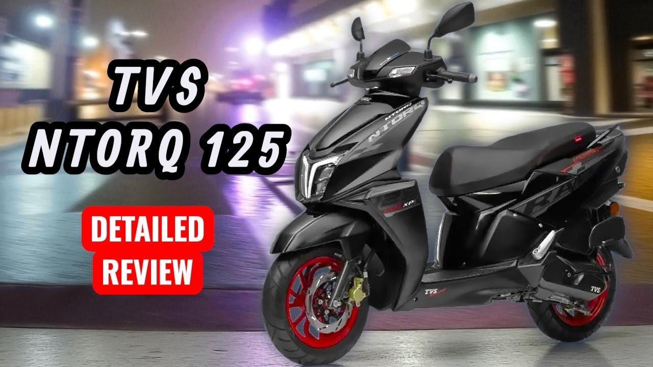 TVS NTORQ 125 - DETAILED REVIEW #tvs #tvsntorqraceedition #ntorq125 #tvsindia #youtube #automobile