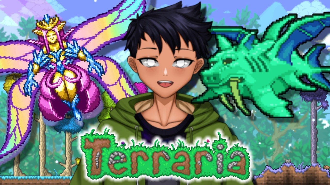 MOONLORD! 🔥3 NOOBS DESTROY TERRARIA 🔥 WIKI-WARRIORS