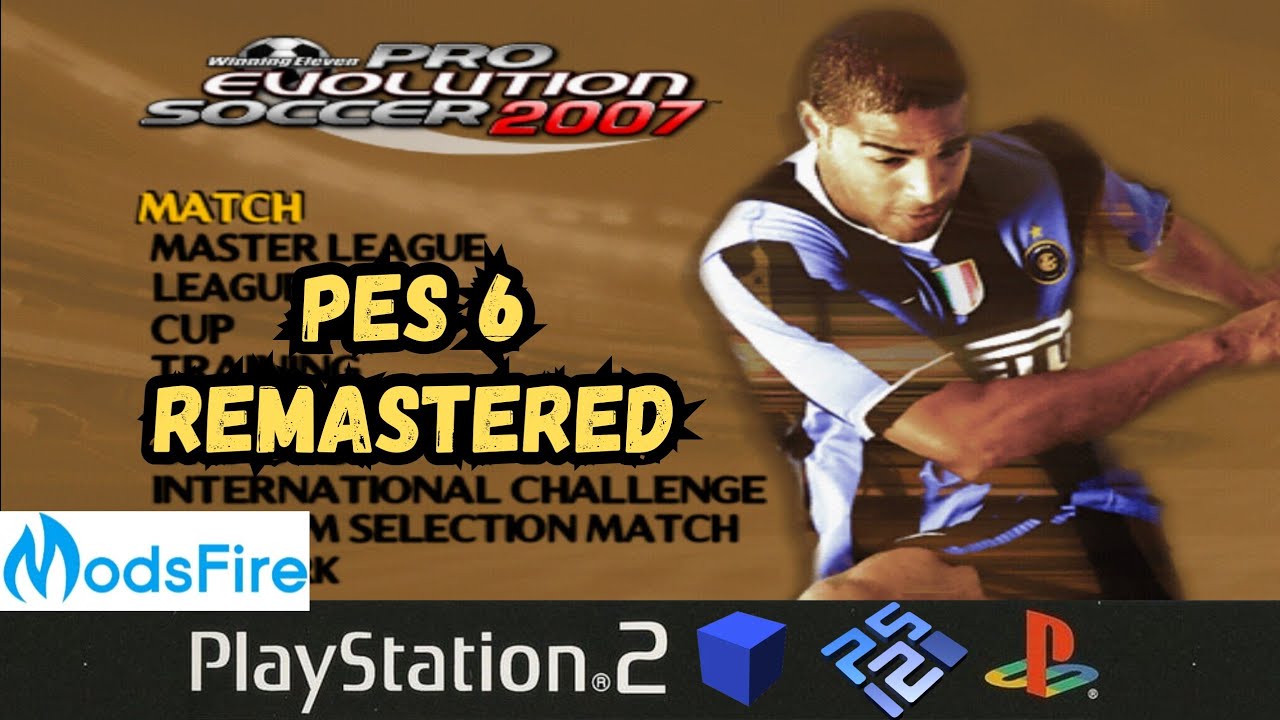 Бесплатная загрузка PES 6 Remastered PS2 ISO