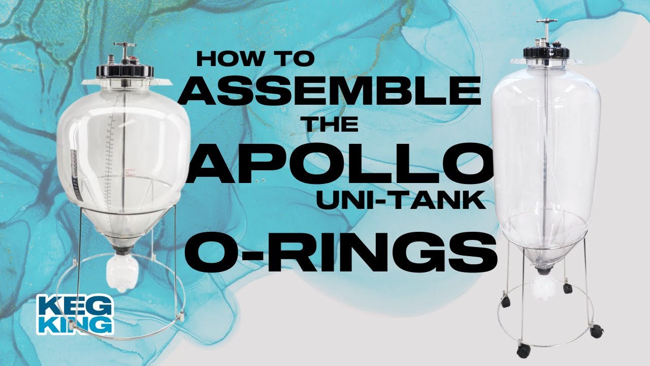 How to assemble the O-rings with the Keg King Apollo UniTank Fermenters