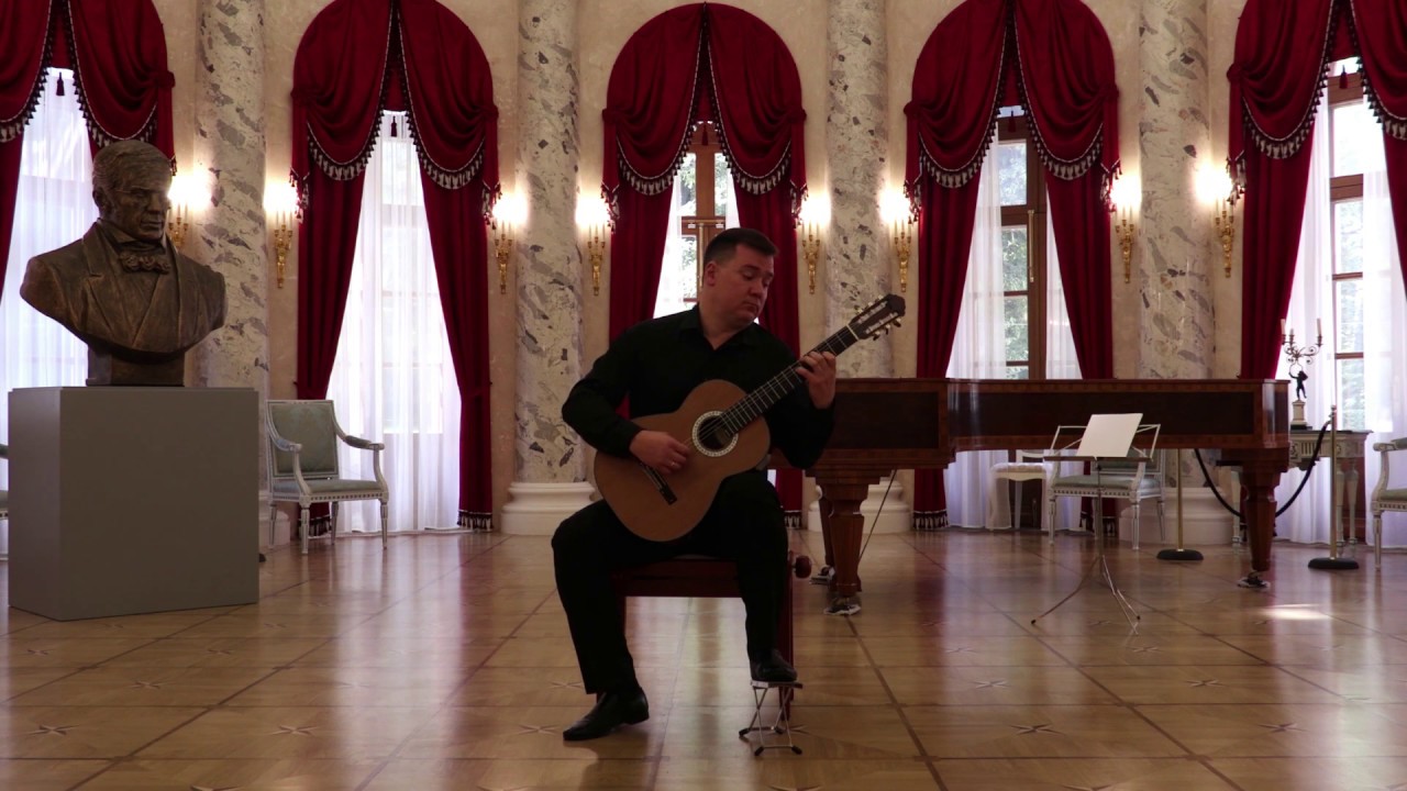 Dmitriy Murin plays Leo Brouwer -- "El Decameron negro" (1-st. Mvm.)