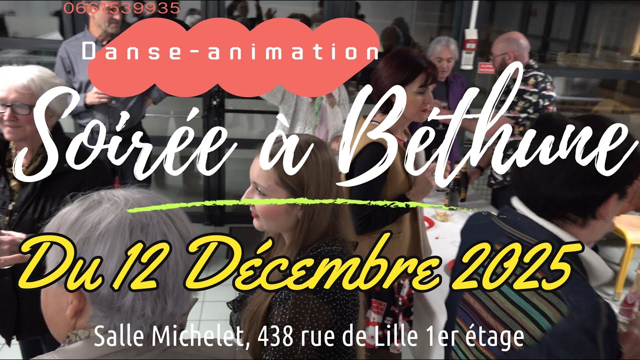 Soirée Béthune le 12/12/2025