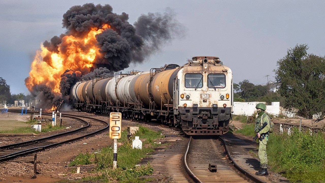 Ukrainian Drones STRIKE Russian Train - Then THIS Happened&hellip;