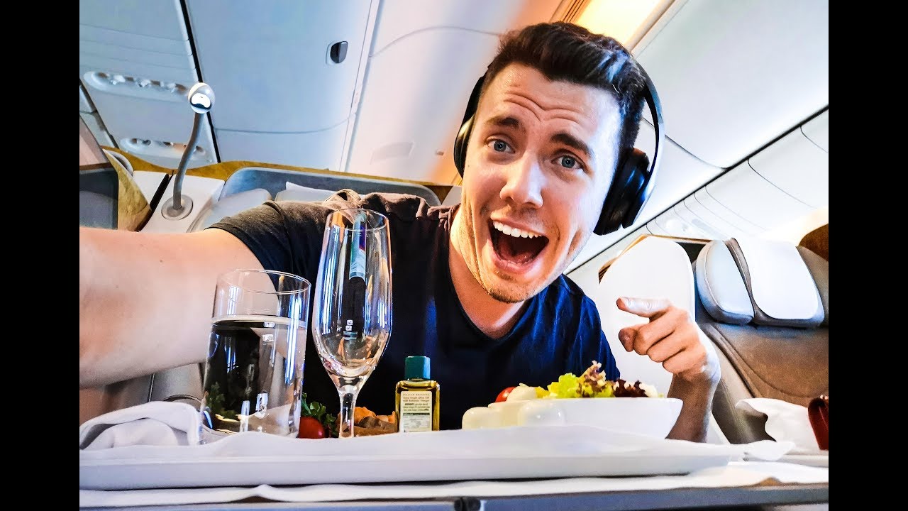 Emirates BUSINESS CLASS-on repültem!