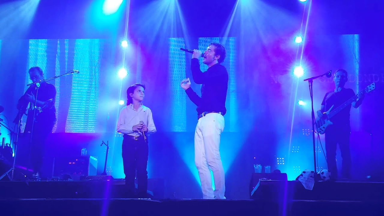 David Bisbal con Raúl 