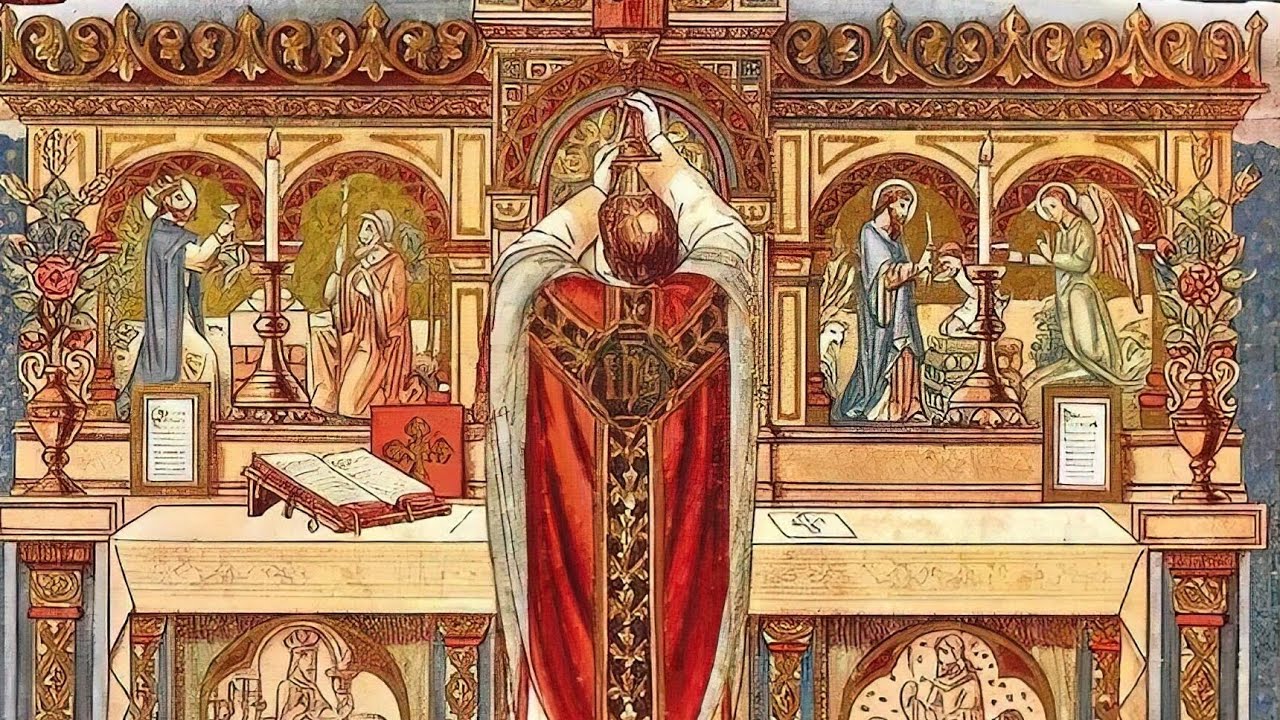 Elgar - O Salutaris Hostia - Traditional Latin Mass