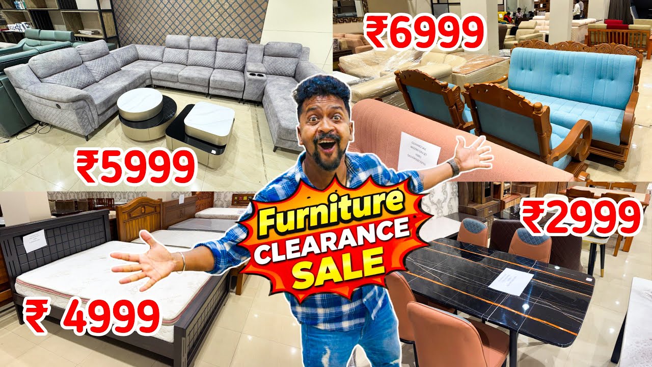 Luxury Furniture💥Stock Clearance Sale / 80% Discount Low Budget #furniture / Nanga Romba Busy