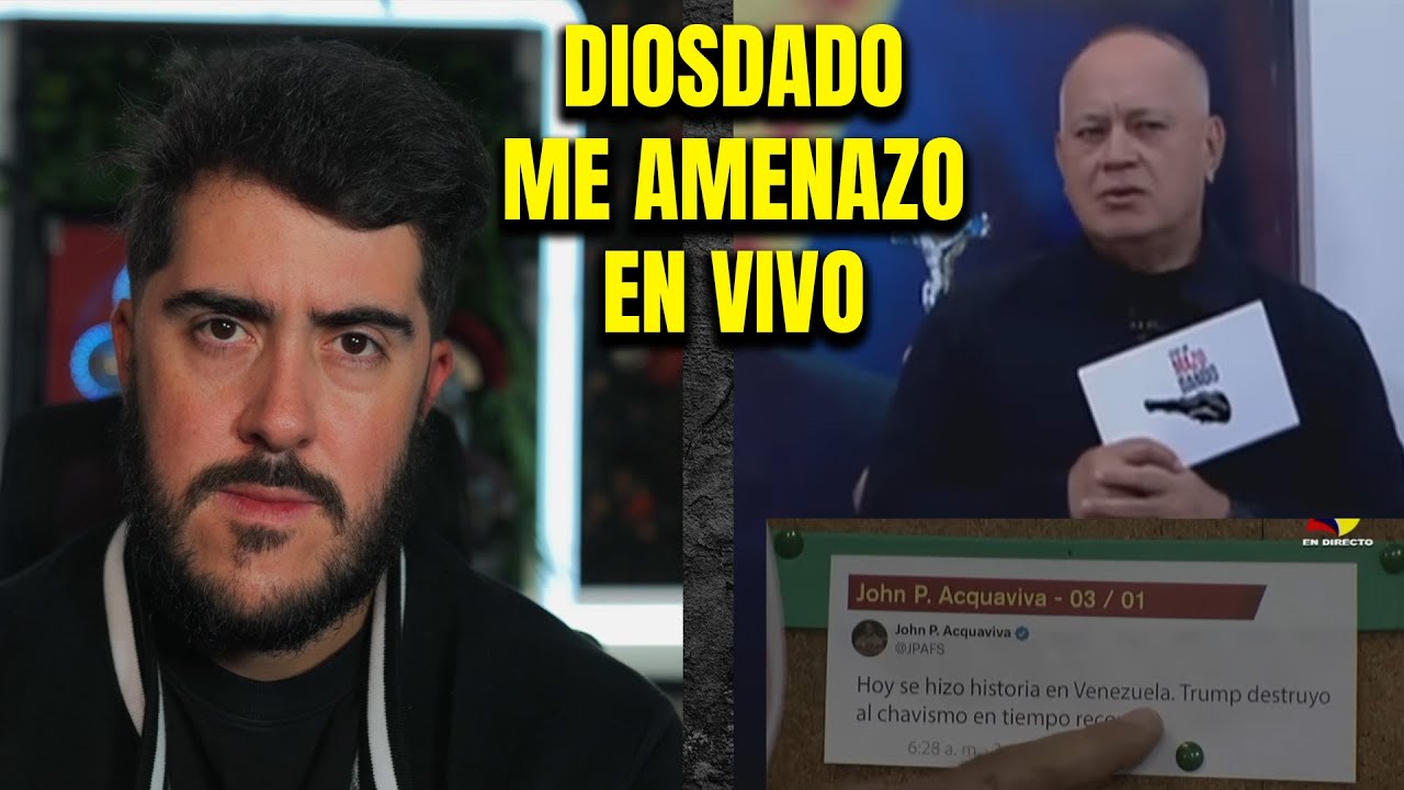 Diosdado Cabello sabe que sera el proximo en caer frente a Trump