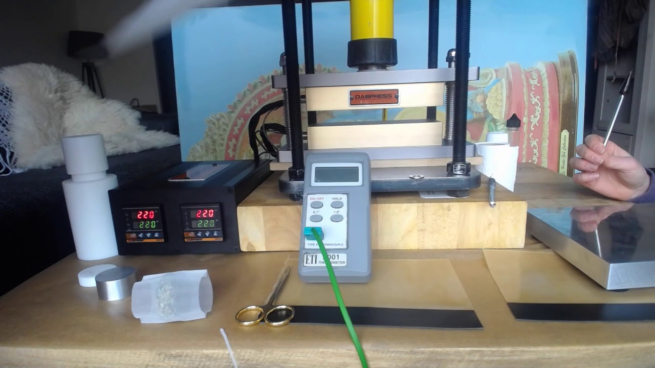 How To Achieve high Yield When Pressing Rosin By Dabpress Rosin Caged Cube Kit