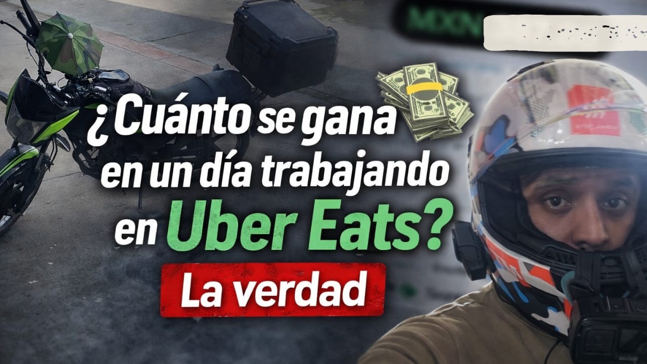 📦 Un día trabajando en Uber Eats | ¿Vale la pena en 2026?