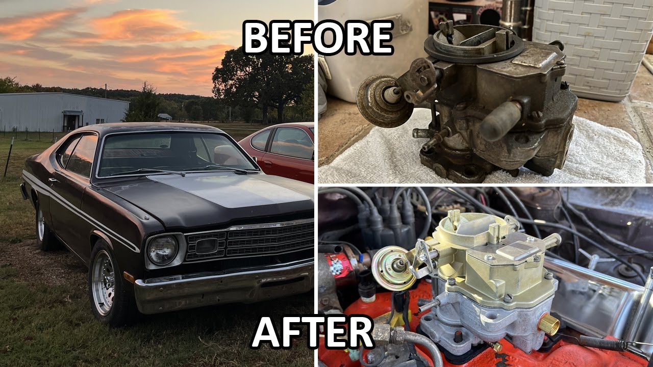 How to Replace a 2 Barrel Carburetor on a 1976 Plymouth Duster (360 V8)