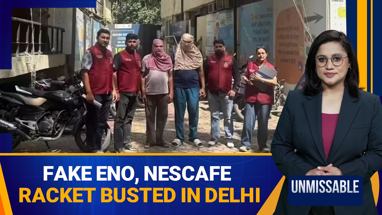 Delhi Fake ENO & Nescaf&eacute; Racket Busted | 1 Lakh Counterfeit Sachets Seized | News9
