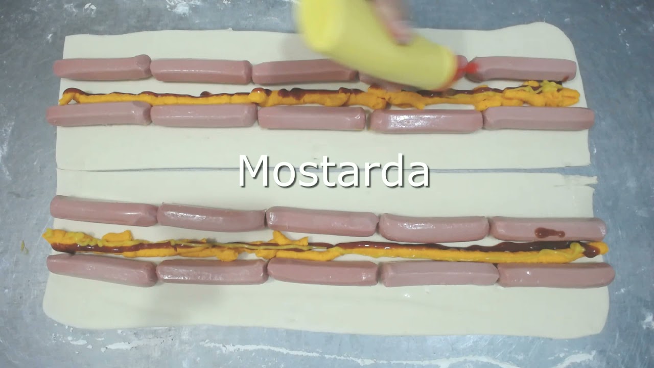 Revelado Salgado de Padaria Sem Segredos (Salgado de Salsicha ou Fog&atilde;o)