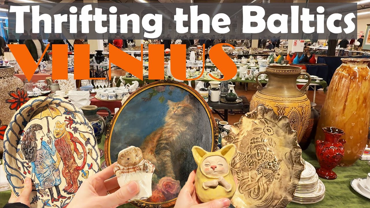 Our Treasure Hunt in the Baltics Continues | VILNIUS, Lithuania | So Many Cool Things!