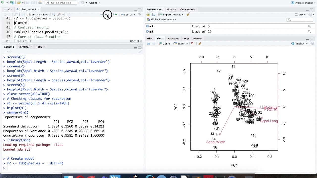 [EN] R statistics: linear discriminant analysis (LDA)