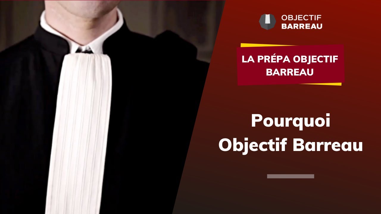 Pourquoi Objectif Barreau ?