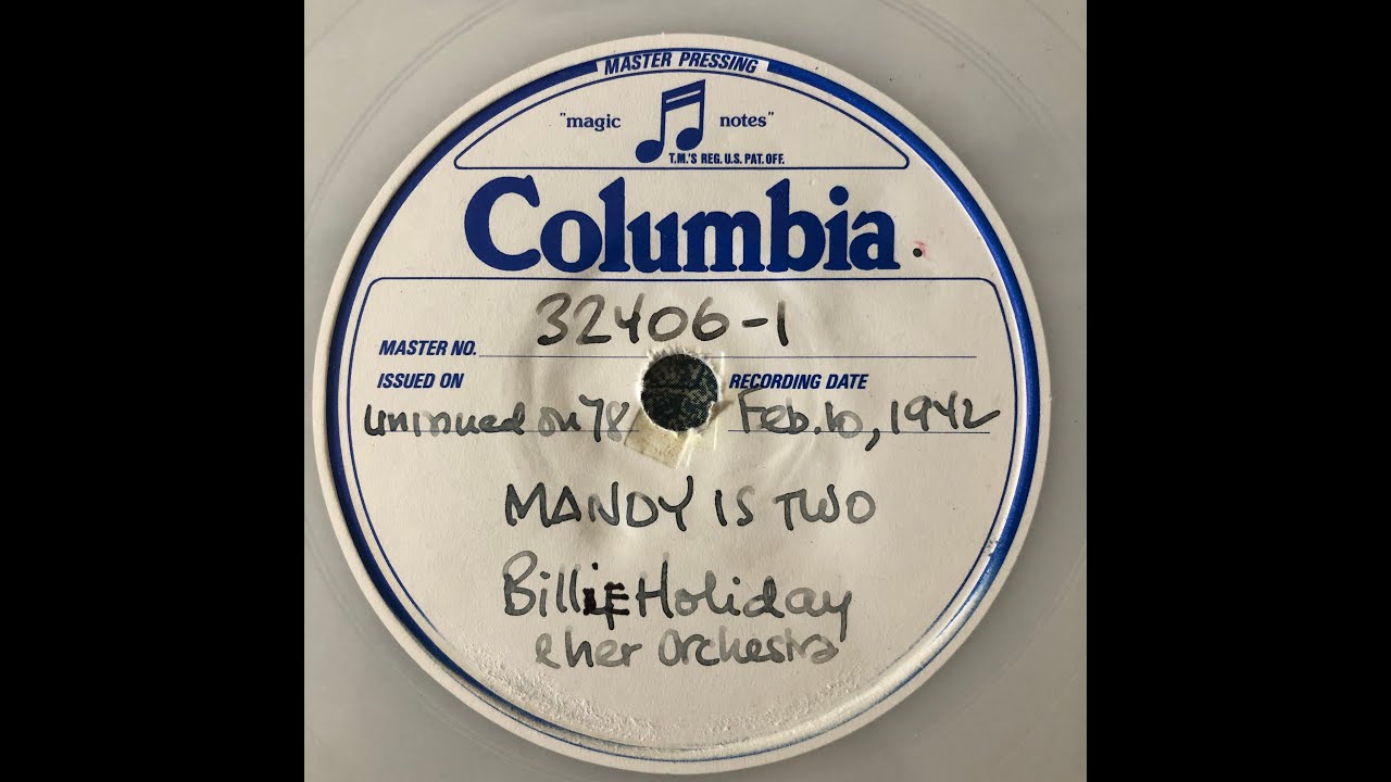 Billie Holiday / test press