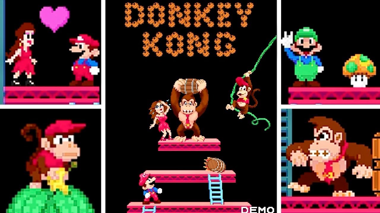 Donkey Kong Arcade - 45th Anniversary Remake [Fan-Game] 4K