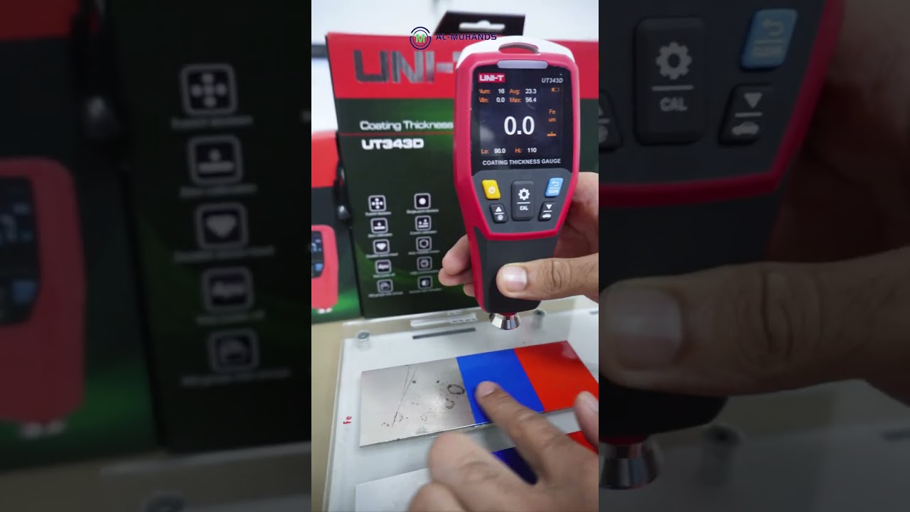 أجهزة فحص الصبغ من بودي السيارة UNI-T Coating Thickness Gauge unit