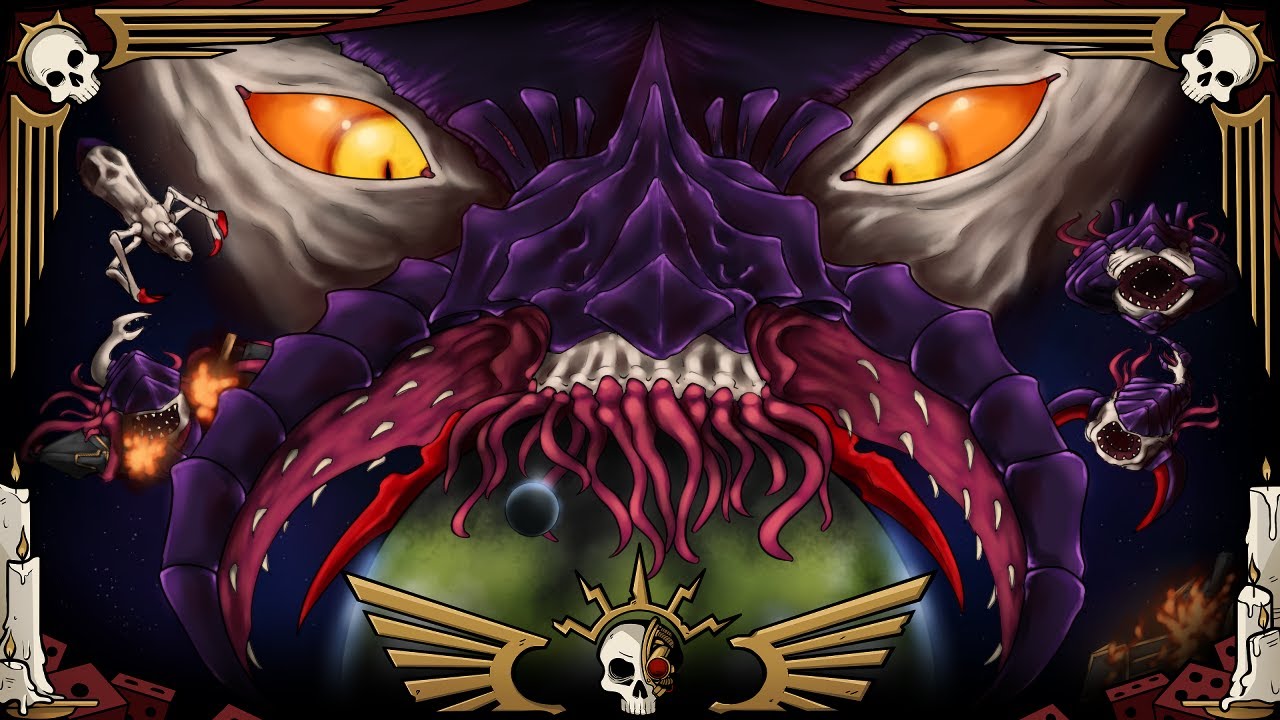 THE HORROR AND HATE OF THE TYRANID HIVE MIND | Warhammer 40k Lore
