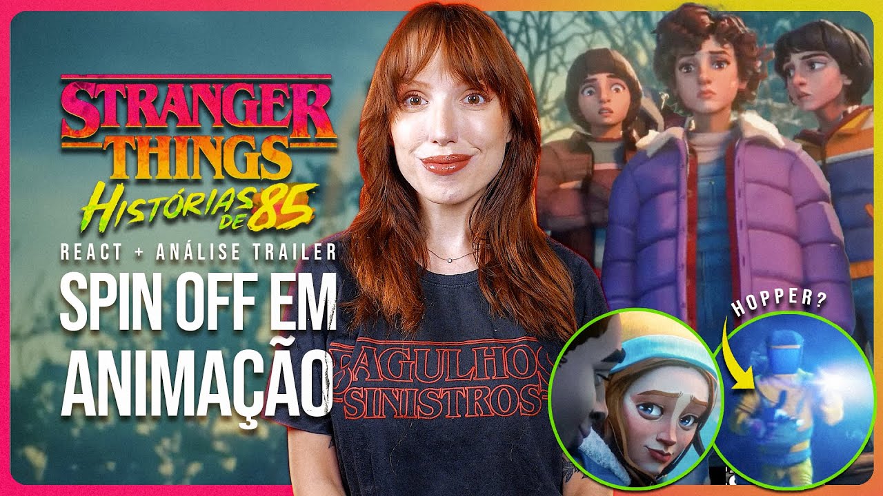 STRANGER THINGS: COMPLEMENTA, MAS TEM UM ERRO?! | React + Detalhes do Trailer (Histórias de 85)