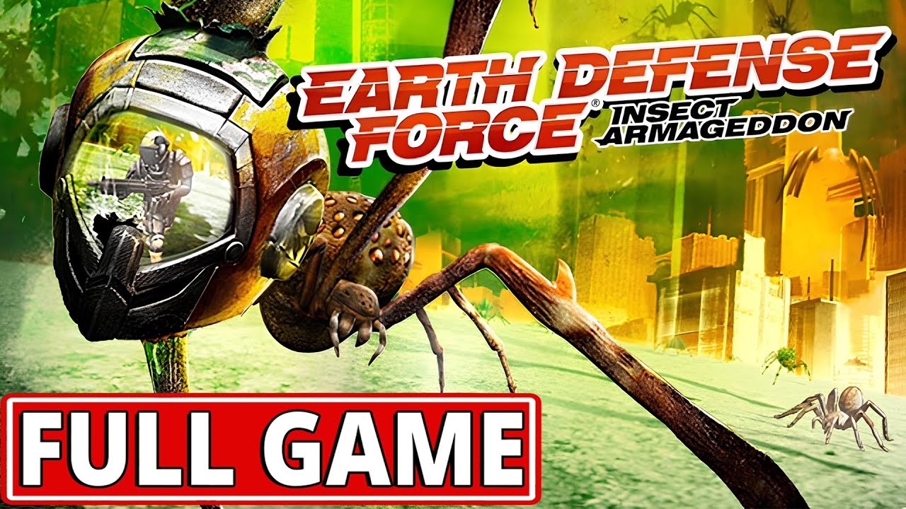 Earth Defense Force: Insect Armageddon - FULL GAME walkthrough | Longplay