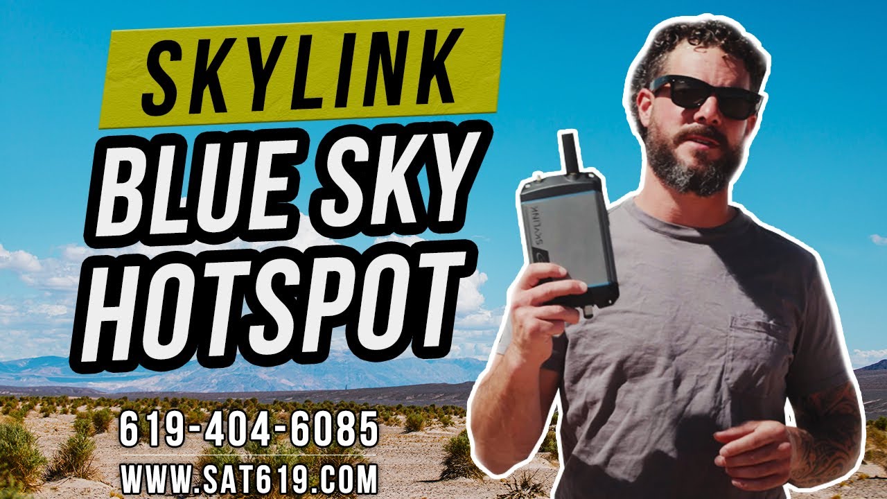 Blue Sky Network SkyLink Portable Hotspot - How to Set Up & Guide