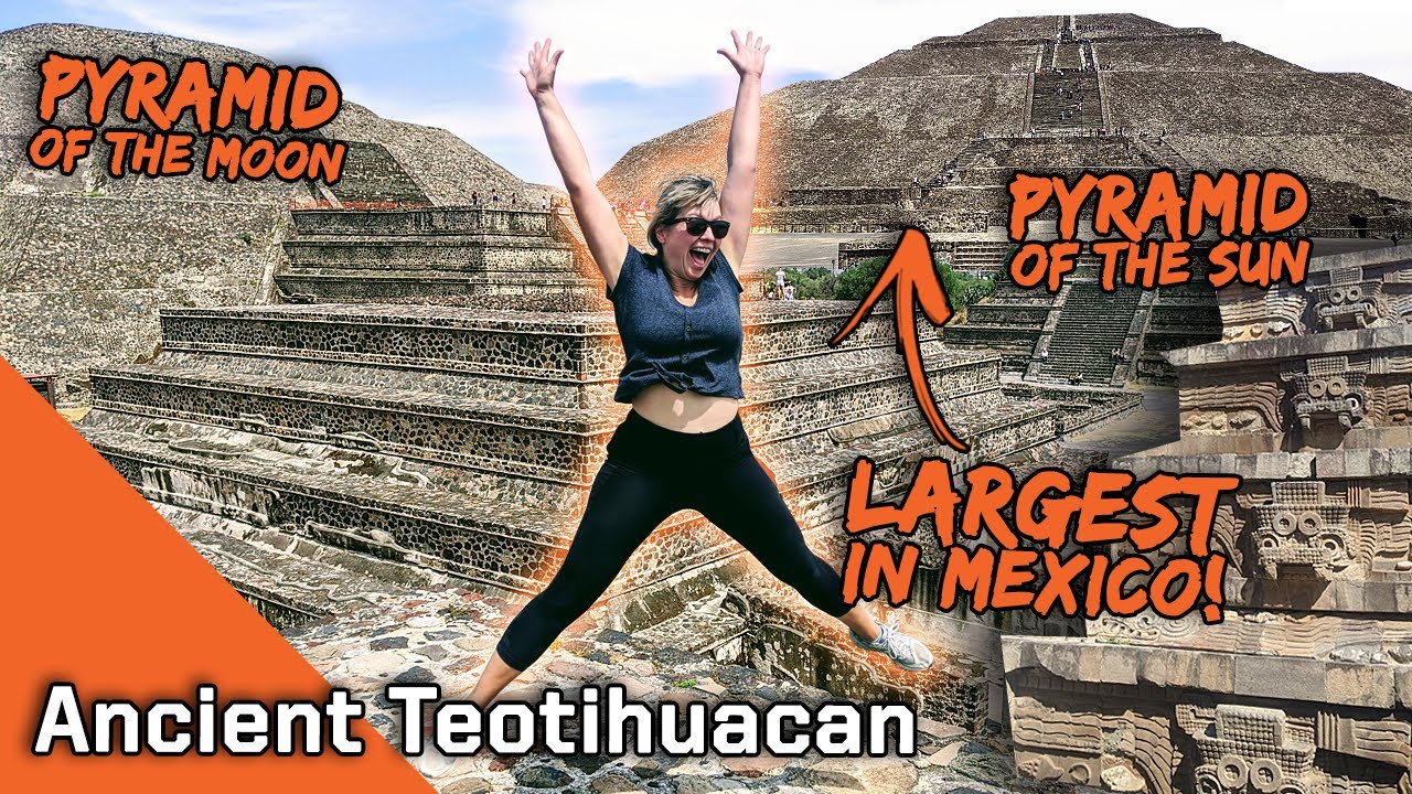 The Largest Pyramids In Mexico! The Pyramid of the Sun and the Moon - Everlanders see the World!